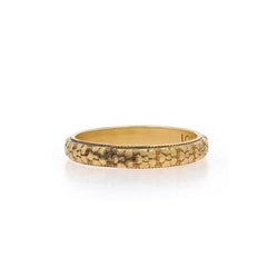 Yellow Gold Victorian Band - 10k Midi Antique Child's Ring Sz 1