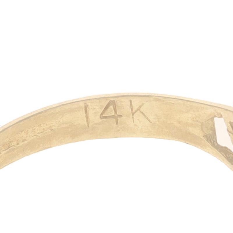 Gelbgold Vintage Baby Band 10k Keepsake Kinderring im Angebot 1