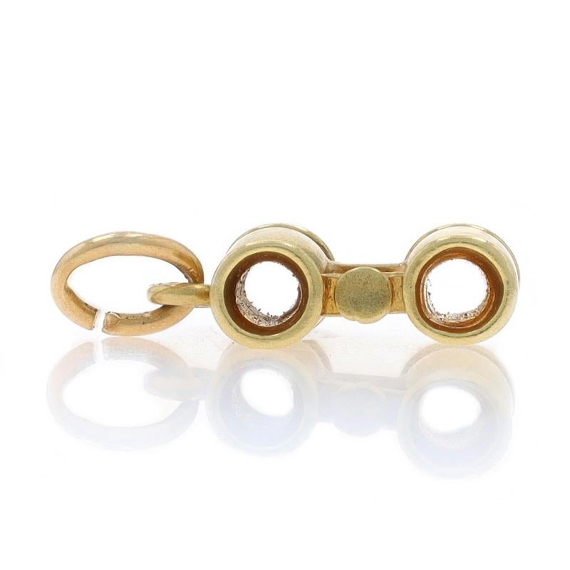Charm Binocolo d'epoca in oro giallo 14k Magniferi In condizioni ottime in vendita a Greensboro, NC