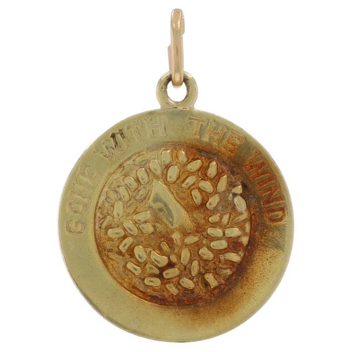 Charm in oro giallo Vintage By The Wind 14k in vendita