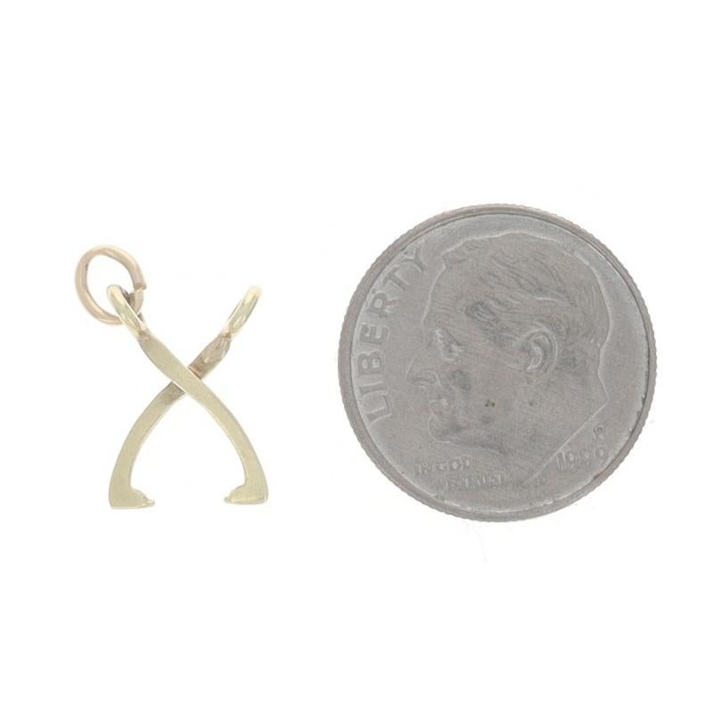 Pince à bloc de glace en or jaune vintage 14k Crochet Outil Pour femmes en vente