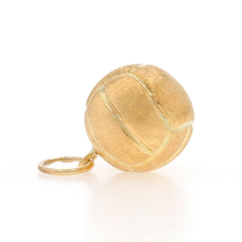 Charme pallavolo in oro giallo 14k Sport In condizioni ottime in vendita a Greensboro, NC