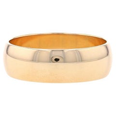 Yellow Gold Wedding Band - 10k Unisex Ring