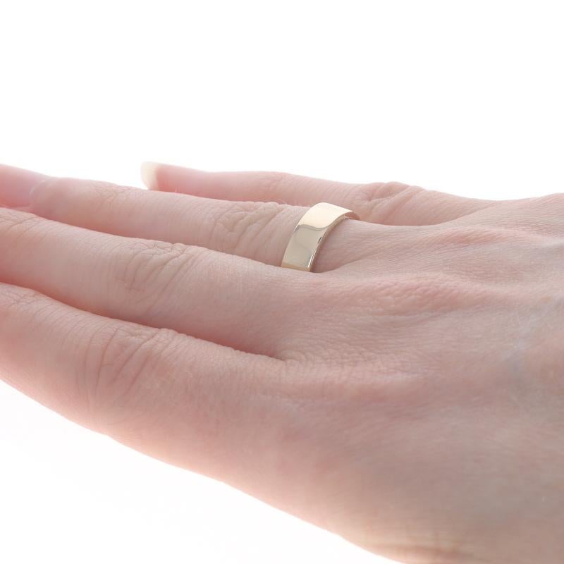 Alliance en or jaune - Bague 14k en vente 1