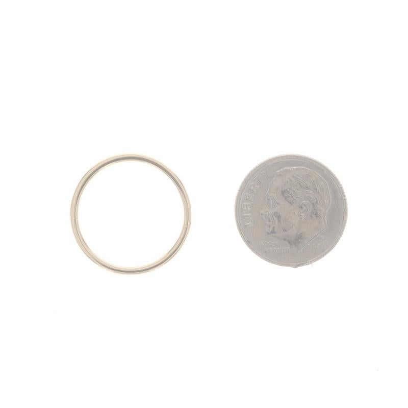 Alliance en or jaune - Bague 14k en vente 2