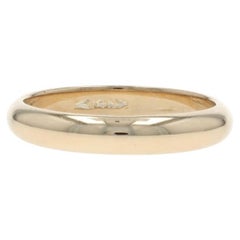 Yellow Gold Wedding Band - 14k Ring