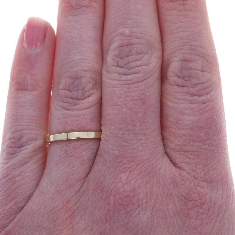 Alliance en or jaune - 14k Stack Ring Neuf - En vente à Greensboro, NC