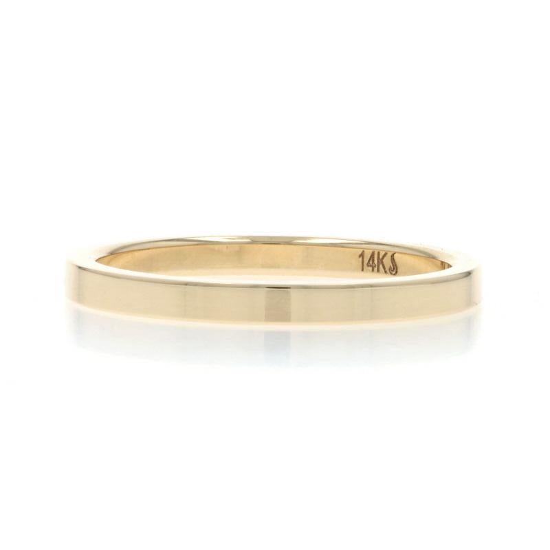Alliance en or jaune - 14k Stack Ring Pour femmes en vente