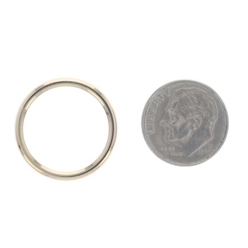 Alliance en or jaune - Bague empilable 14k en vente 2