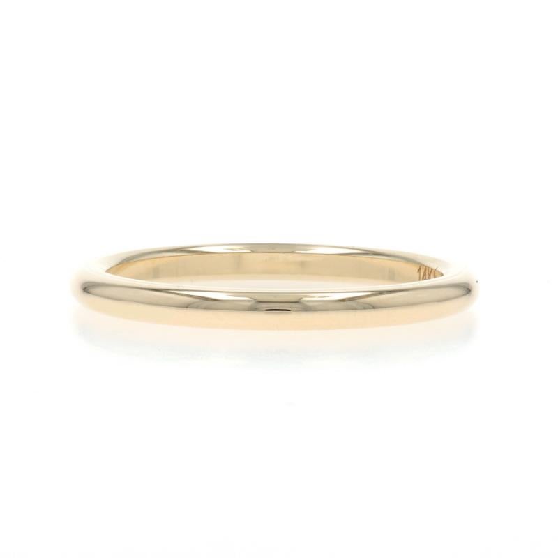 Alliance en or jaune - Bague empilable 14k