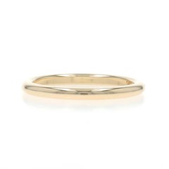 Alliance en or jaune - Bague empilable 14k