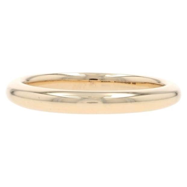 Yellow Gold Wedding Band - 9k Stackable Ring