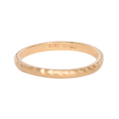 Yellow Gold Wedding Band