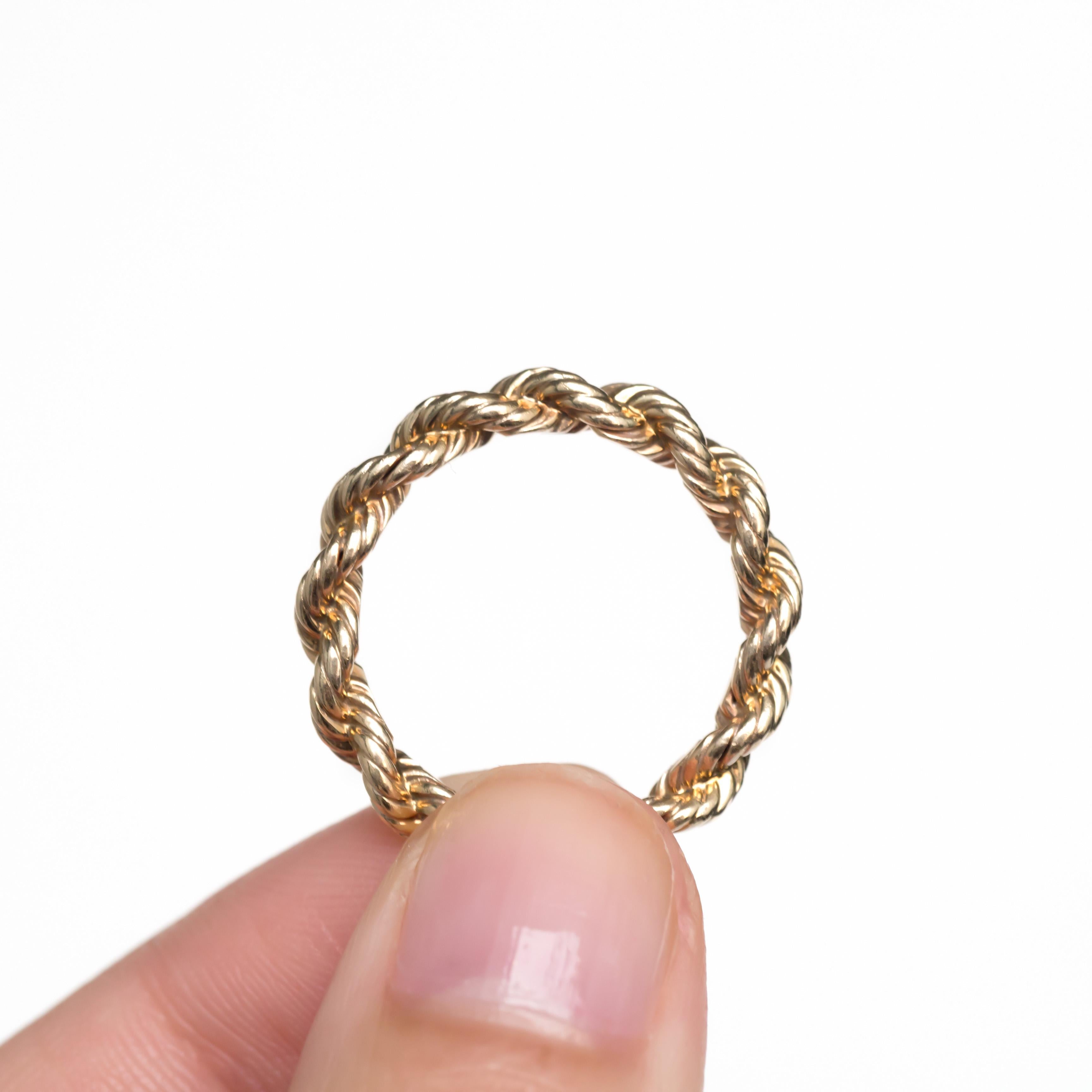 Yellow Gold Wedding Band For Sale 2