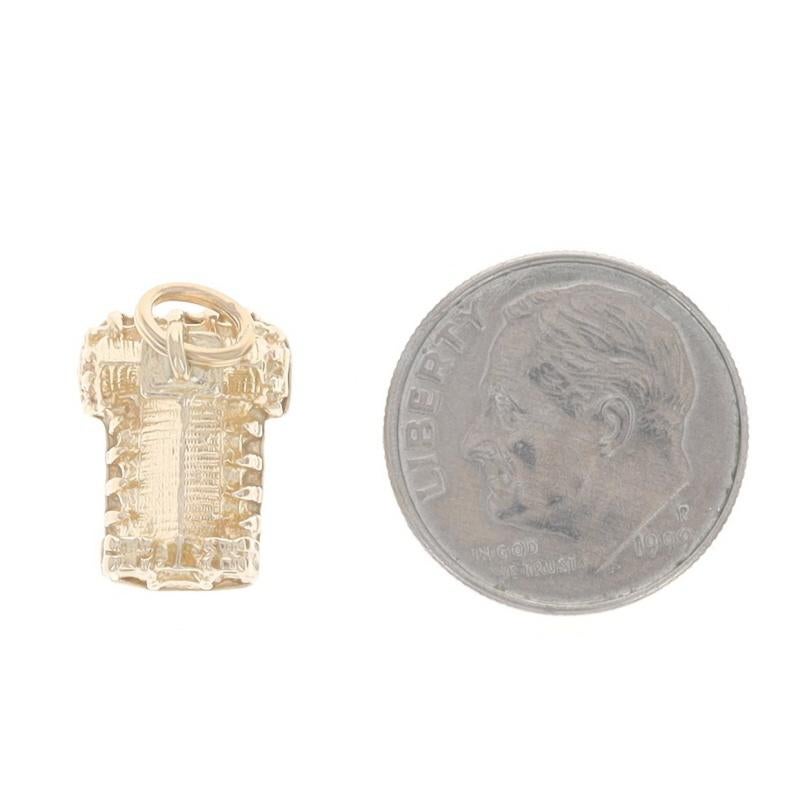 Breloque Westminster Abbey en or jaune 9 carats Unisexe en vente