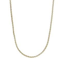 Yellow Gold Wheat Chain Necklace 16 1/2" - 14k
