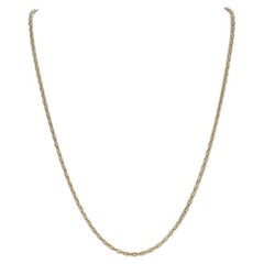 Chaîne collier blé 18 3/4" - 14k