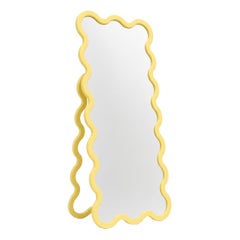 Yellow Hvyli Free Standing Full-Length Dressing Mirror in Custom RAL Colors