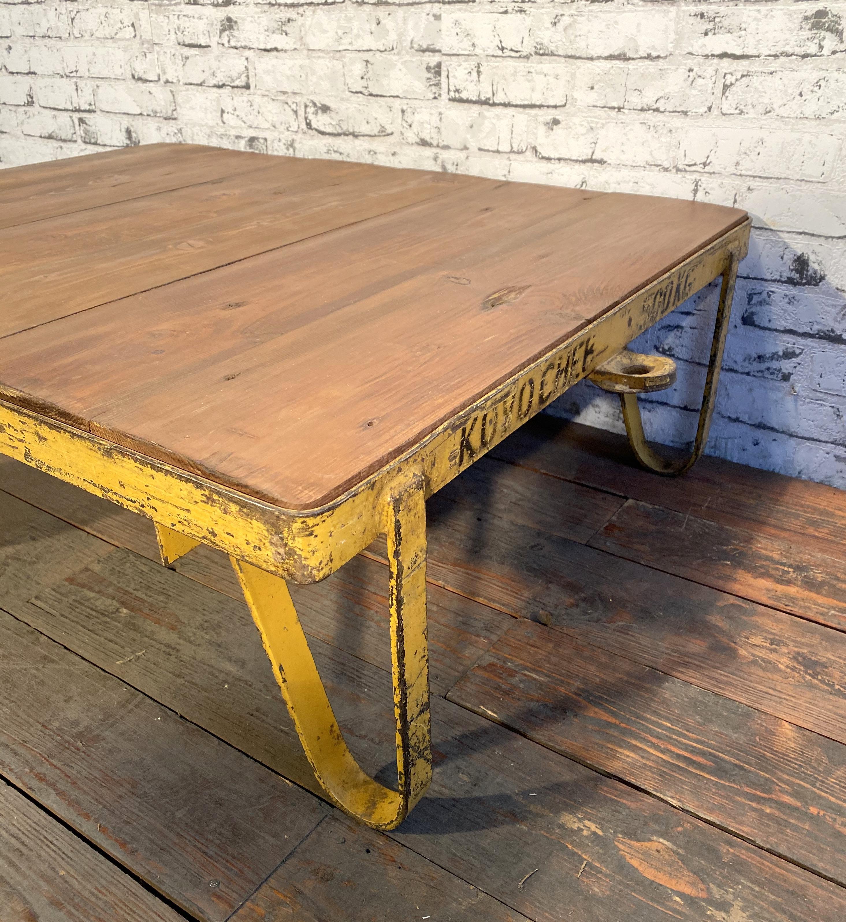 yellow coffee tables