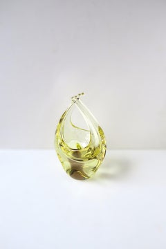 Italian Murano Bowl Yellow