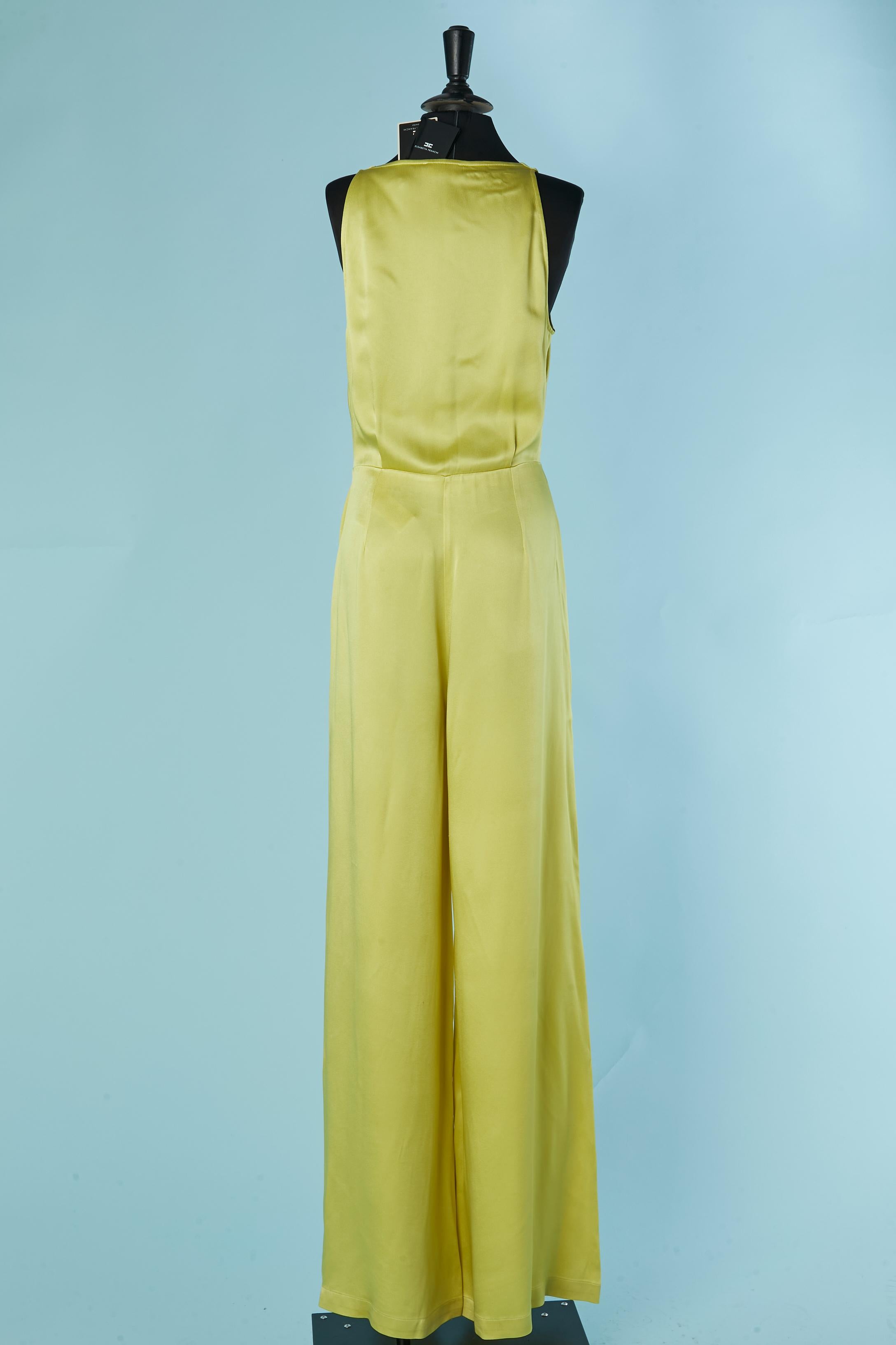 Combinaison jaune ELISABETTA FRANCHI Nouveau avec étiquette en vente 1