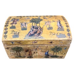 Boîte à ange Lacca Povera jaune