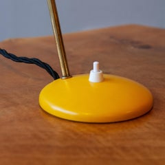 Yellow Library Lamp, France, 1940s.