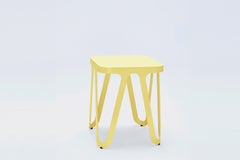 Yellow Loop Stool by Sebastian Scherer