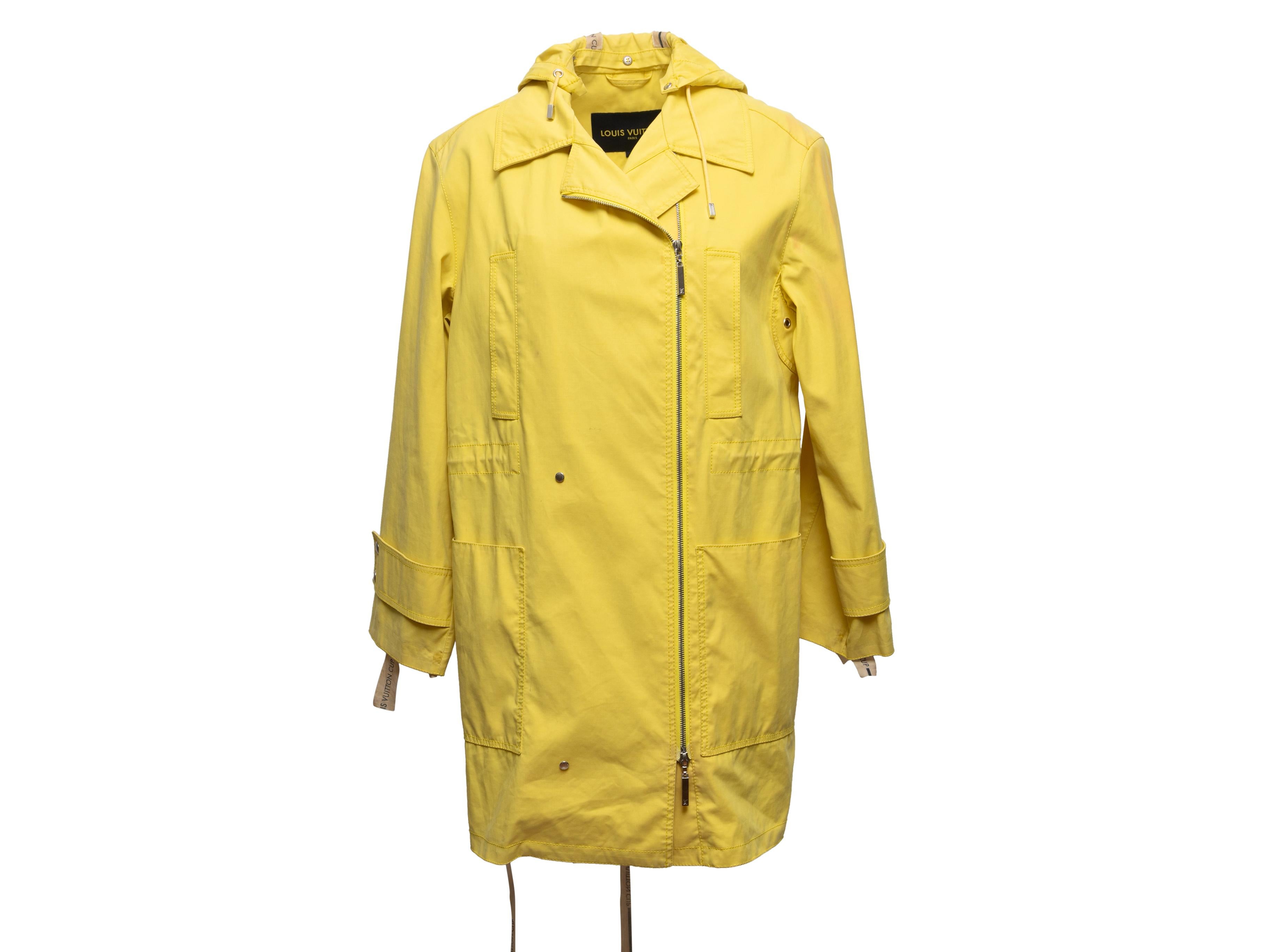 vuitton clear raincoat