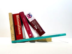 Yellow Marble & Crystal Bookend Contemporary Design Joaquín Moll in Stock Meddel