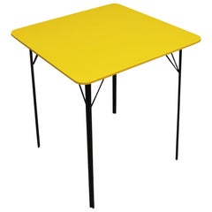 Yellow Midcentury Dining Table