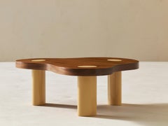 Yellow Mini Cloud Table Hi Gloss by Veermakers