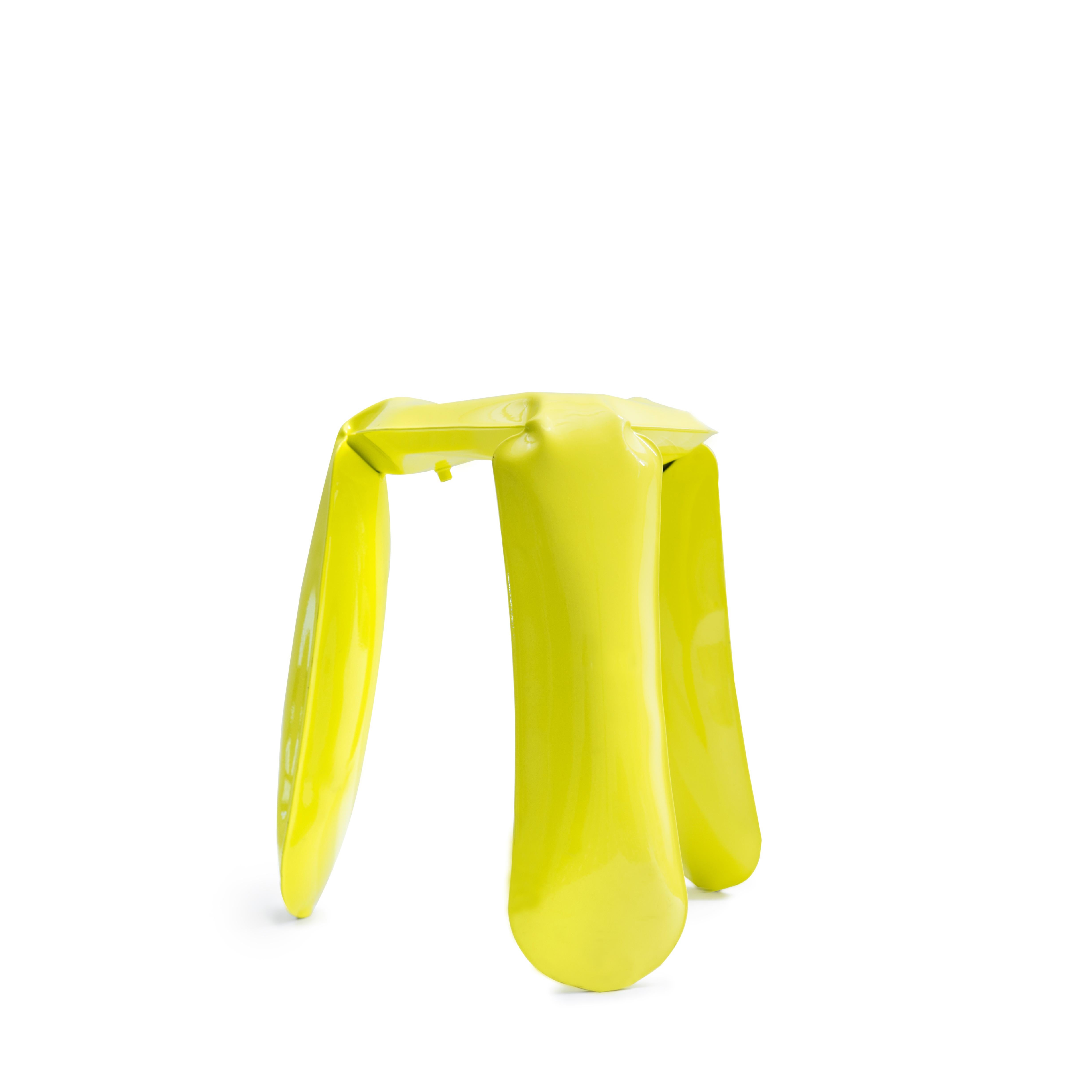 Organic Modern Yellow Mini Plopp Stool by Zieta
