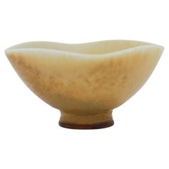 Yellow Miniature Ceramic Bowl, Berndt Friberg, Gustavsberg