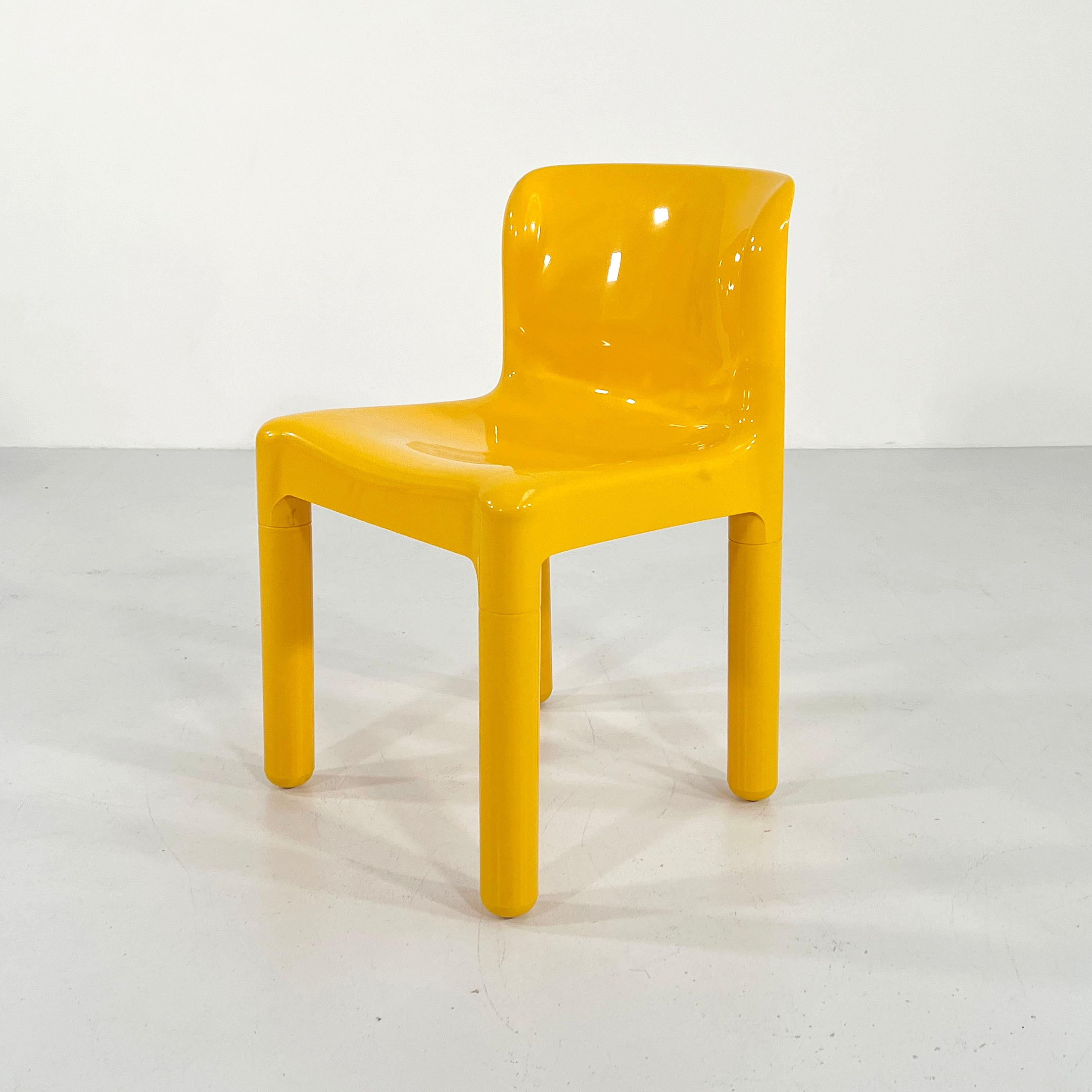 Yellow Model 4875 Chair by Carlo Bartoli for Kartell, 1970s
2 pieces available - Price is per piece
Designer - Carlo Bartoli
Producer - Kartell
Model - Model 4875
Design Period - Seventies
Measurements - Width 41 cm x Depth 44 cm x Height 70