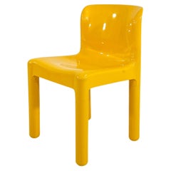 Yellow Model 4875 Chair by Carlo Bartoli for Kartell, 1970s