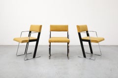 Sillas amarillas "Modelo SDC" de Dick Spierenburg para Castelijn