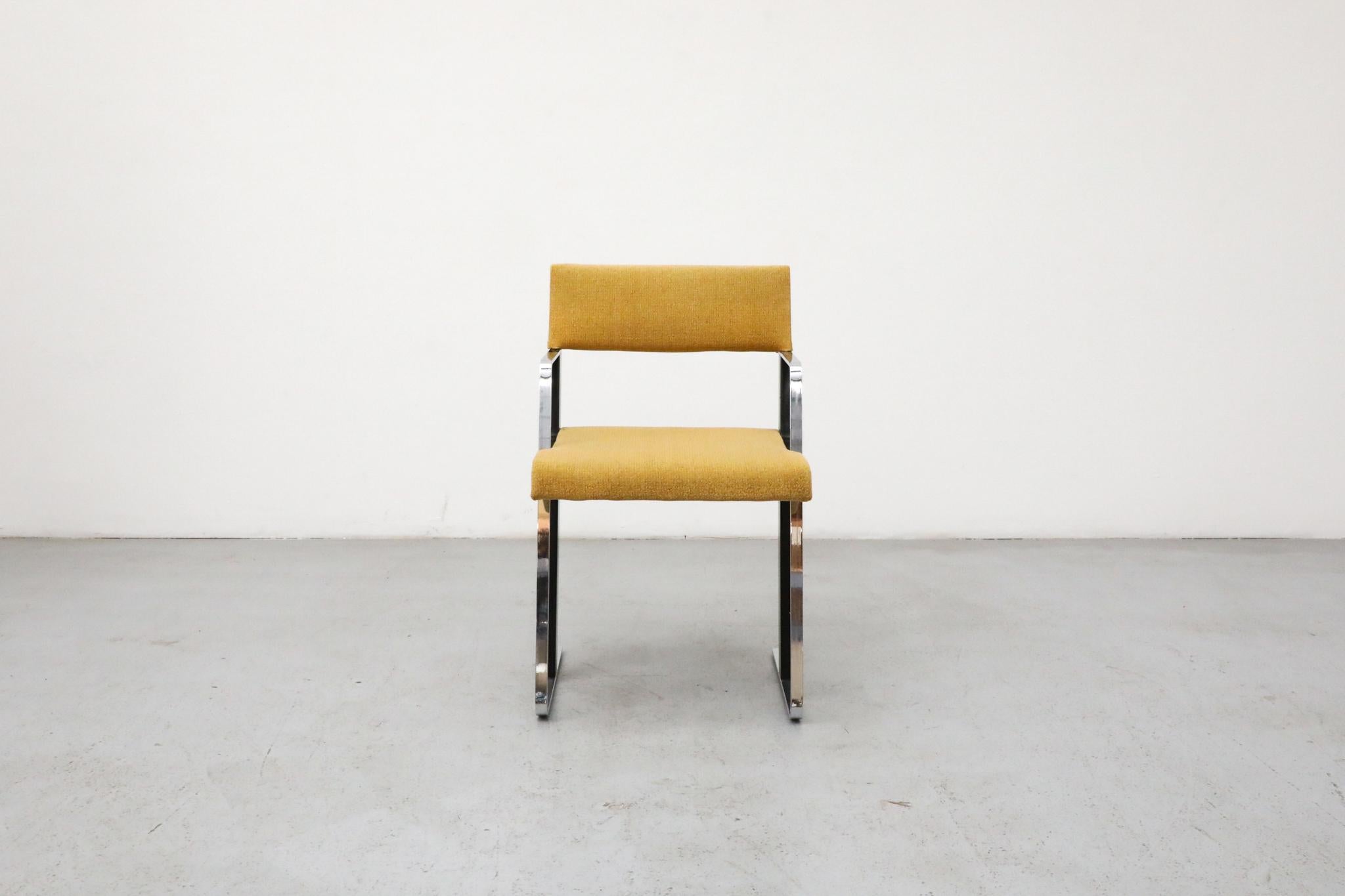 Mid-Century moderno Sedie gialle 