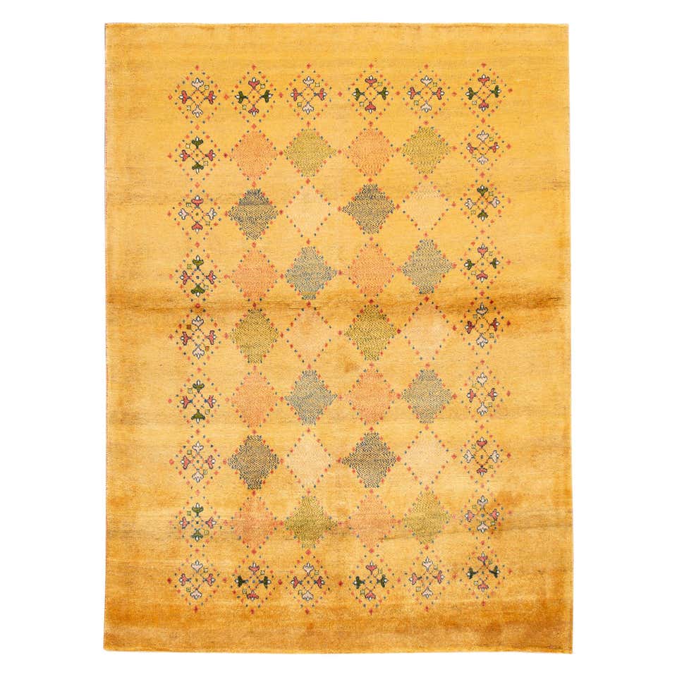 Modern Persian Gabbeh Rug For Sale at 1stDibs