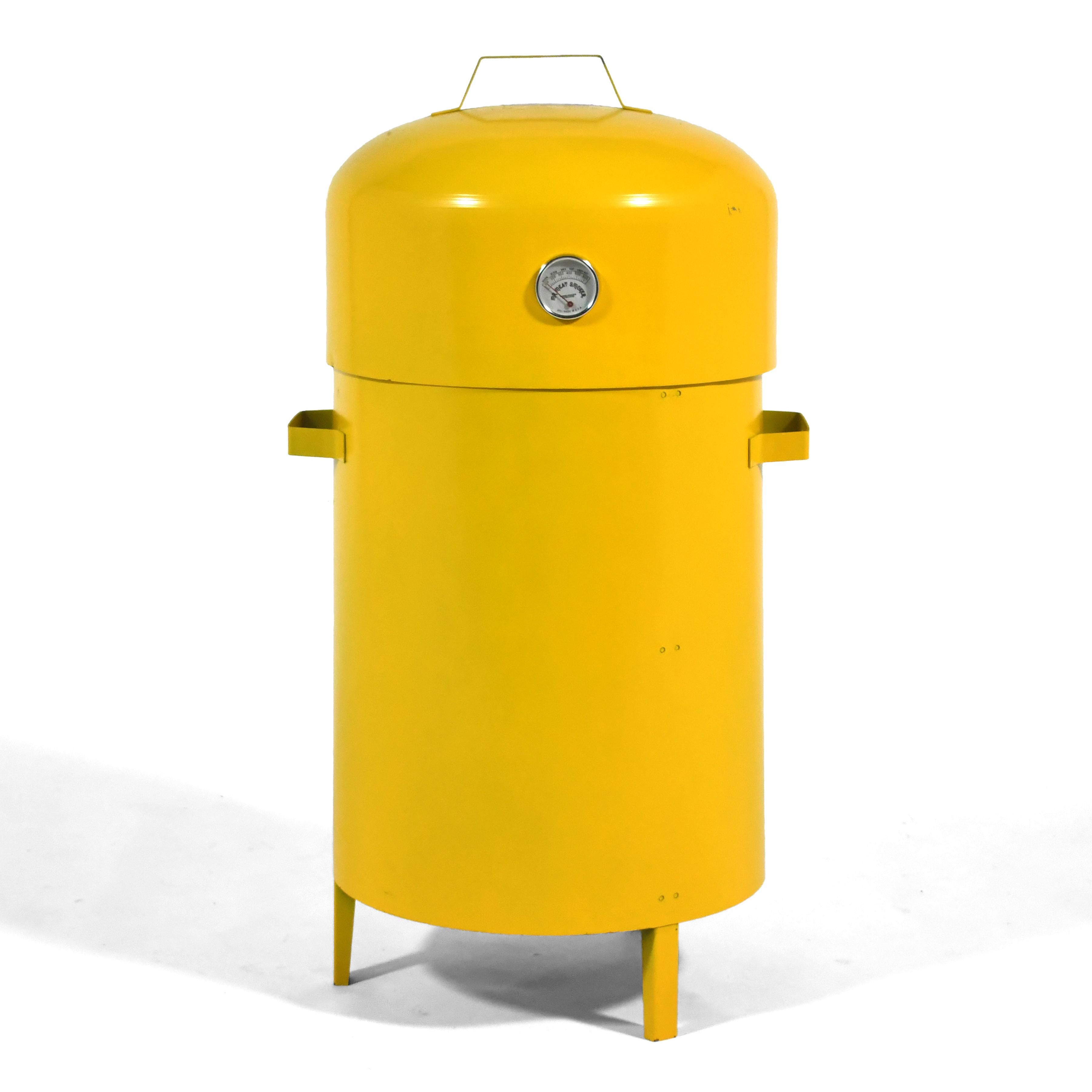 Plated Yellow Mr. Meat Smoker Barbecue Grill / Cooker M.I.B. For Sale