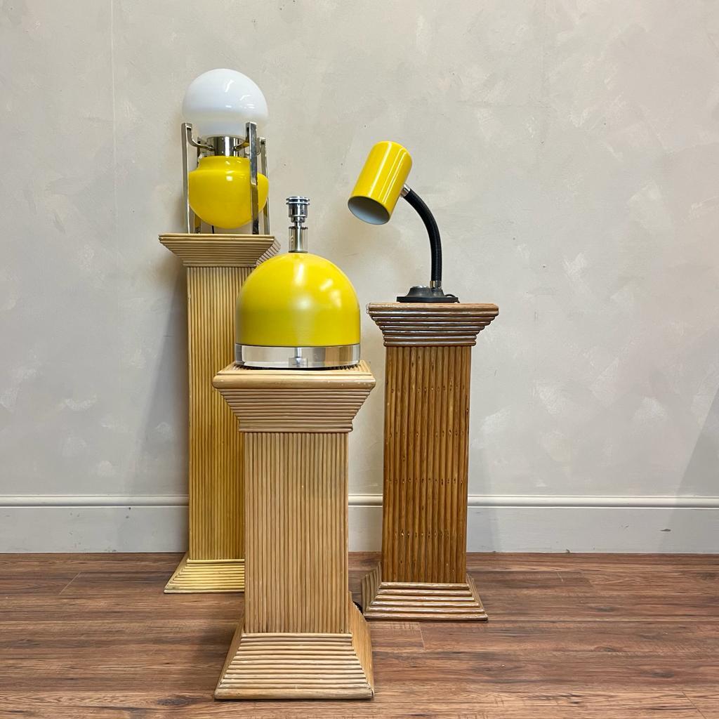 Yellow Murano Lamp by Carlo Nason for Mazzega, Italy, 1960s 1