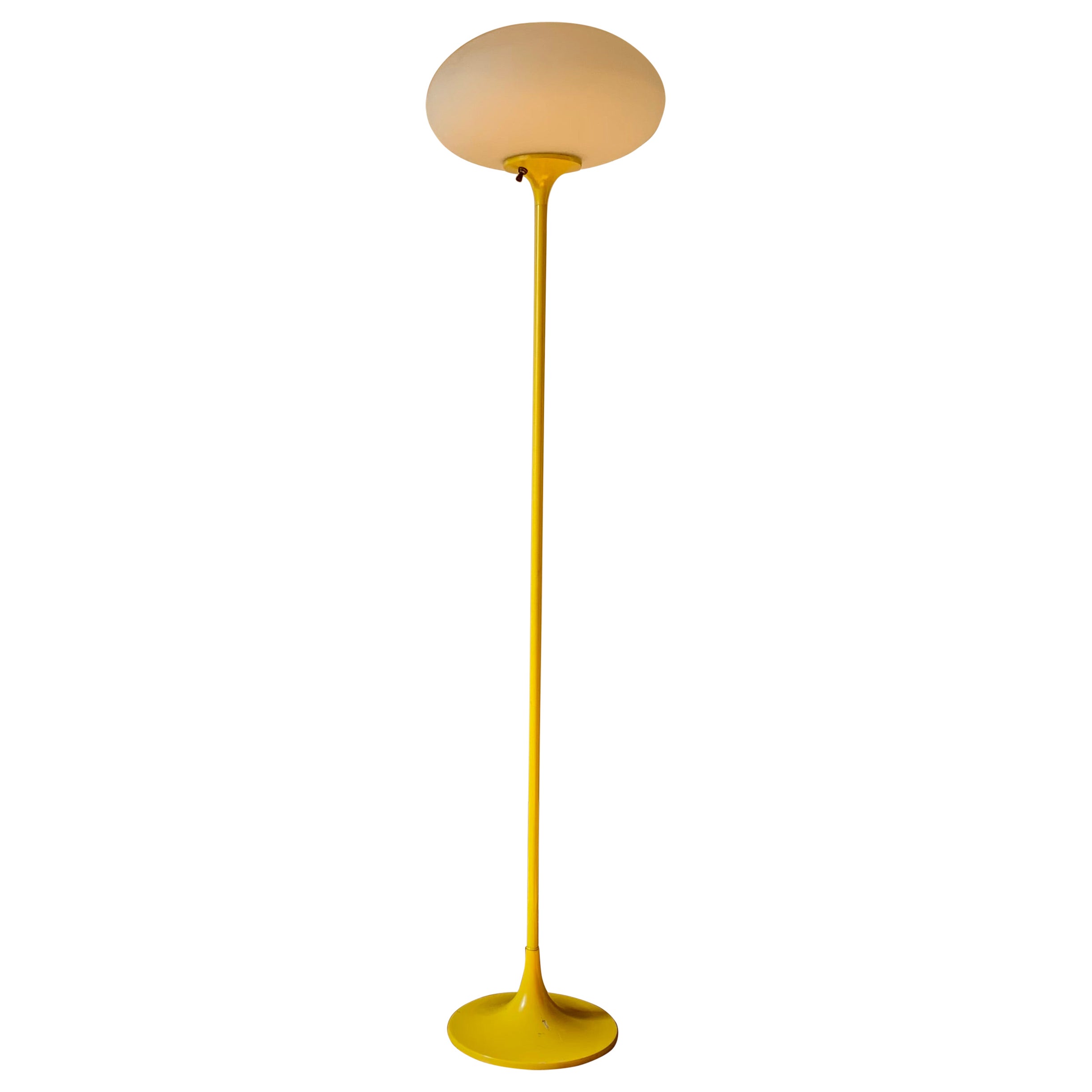 Yellow Mushroom Floor Lamp by Laurel Lamp Co., c.1960s
