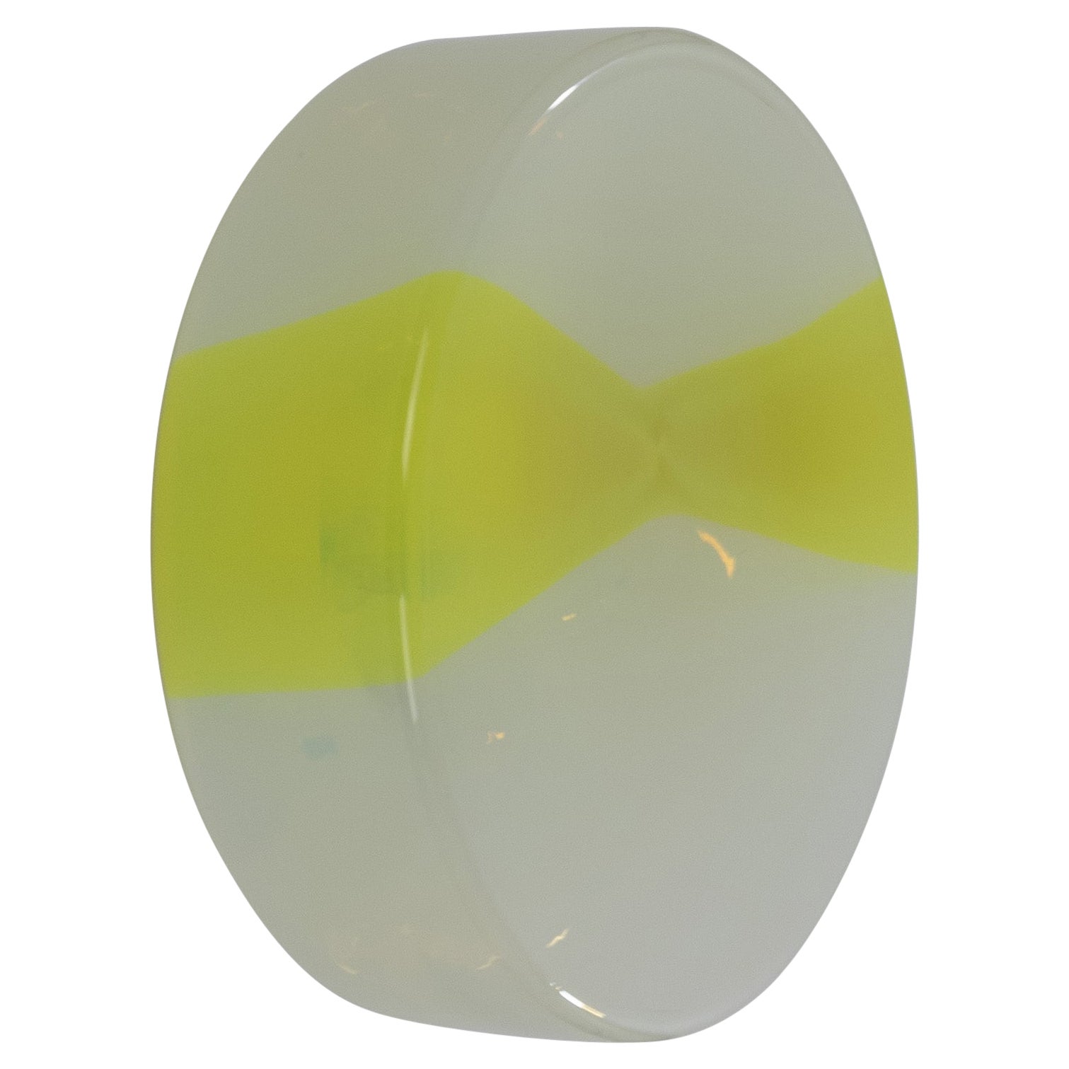 Yellow Oite Wall or Ceiling lamp by Renato Toso for Leucos, 1970s im Angebot