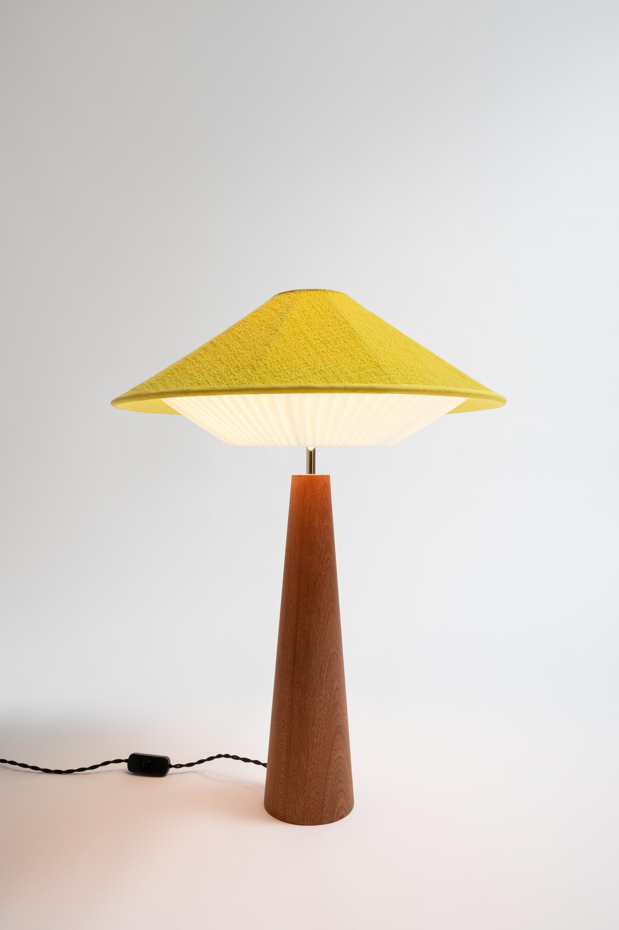 Post-Modern Yellow Otto Table Lamp by Servomuto For Sale