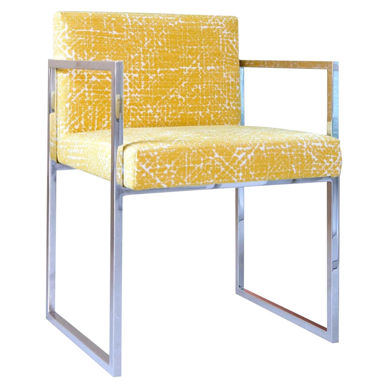 Yellow Paris Outdoor Chair by Gianna Farina & Marco Gorini