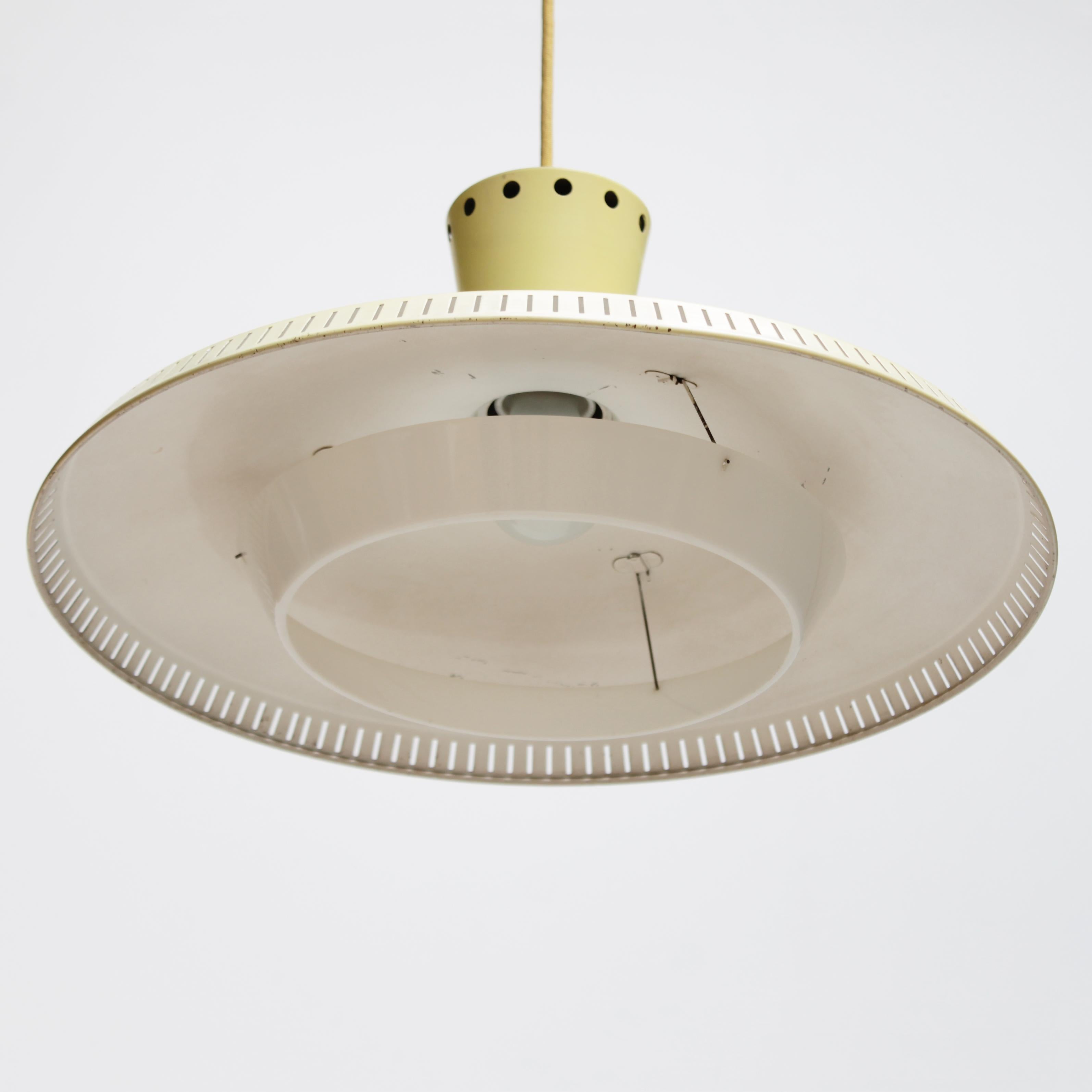 Yellow Pendant by Louis Kalff for Philips, Dutch 1950’s 2