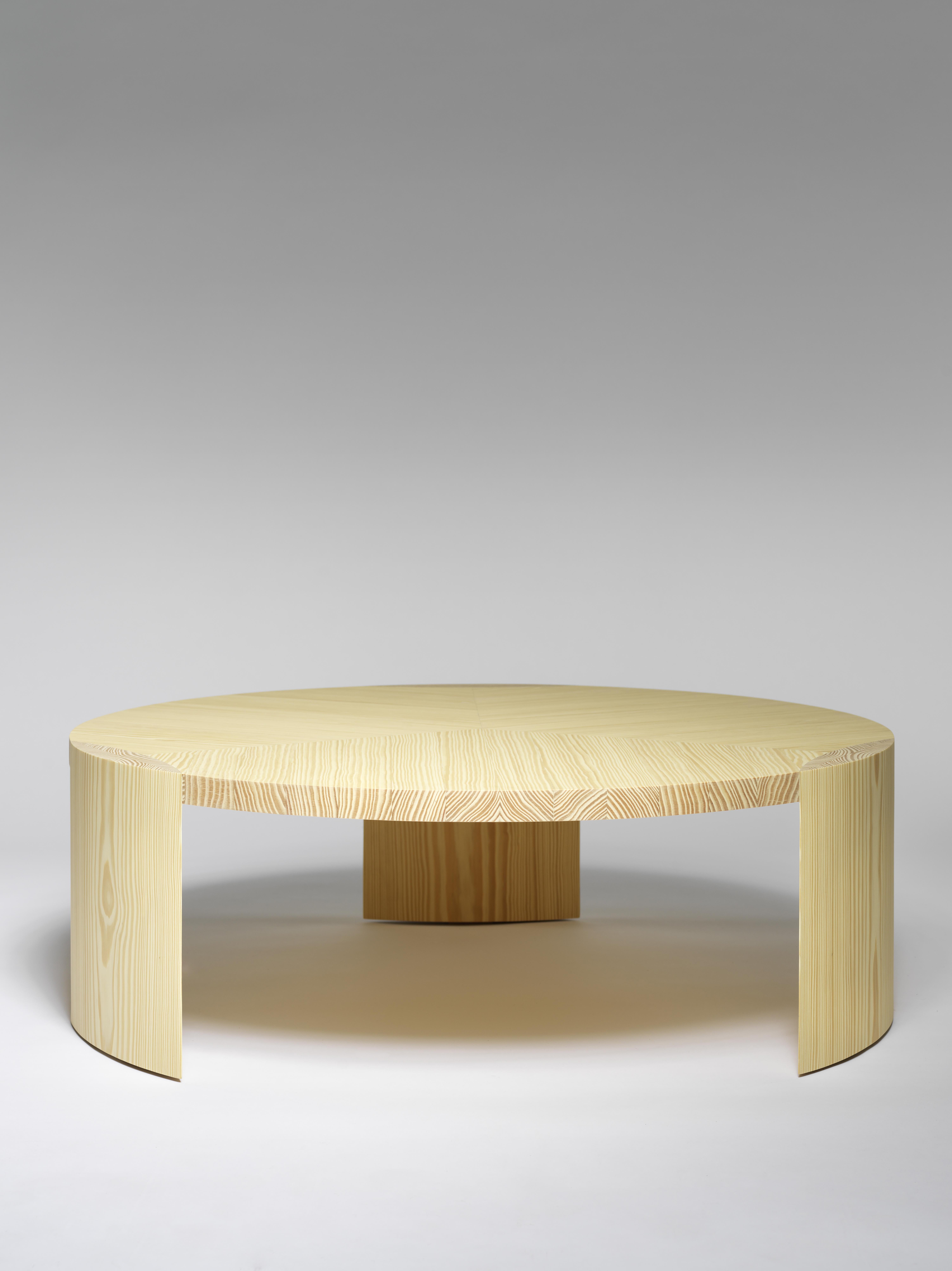 Contemporary Yellow Pine Nort Coffee Table by Tim Vranken For Sale
