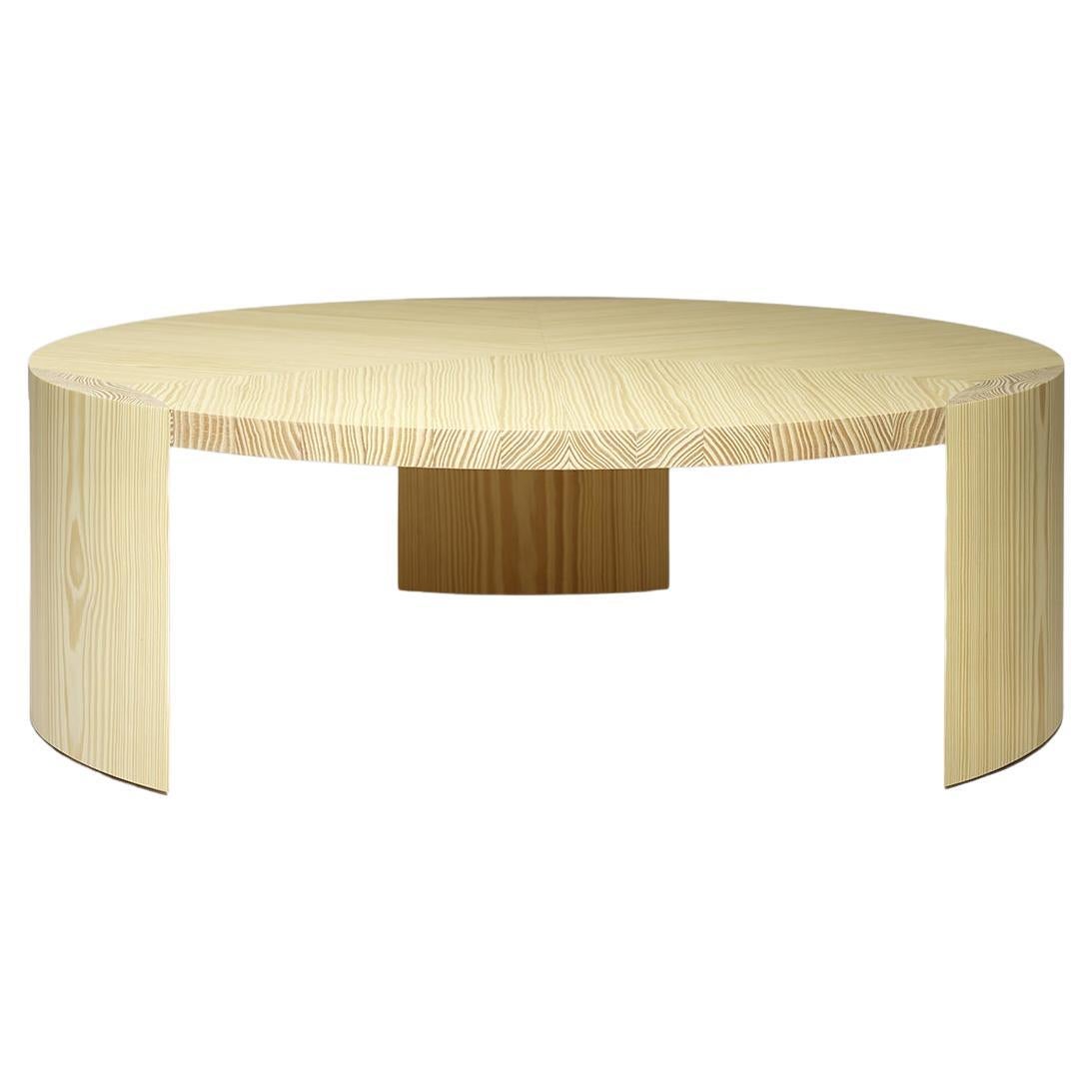 Yellow Pine Nort Coffee Table by Tim Vranken For Sale