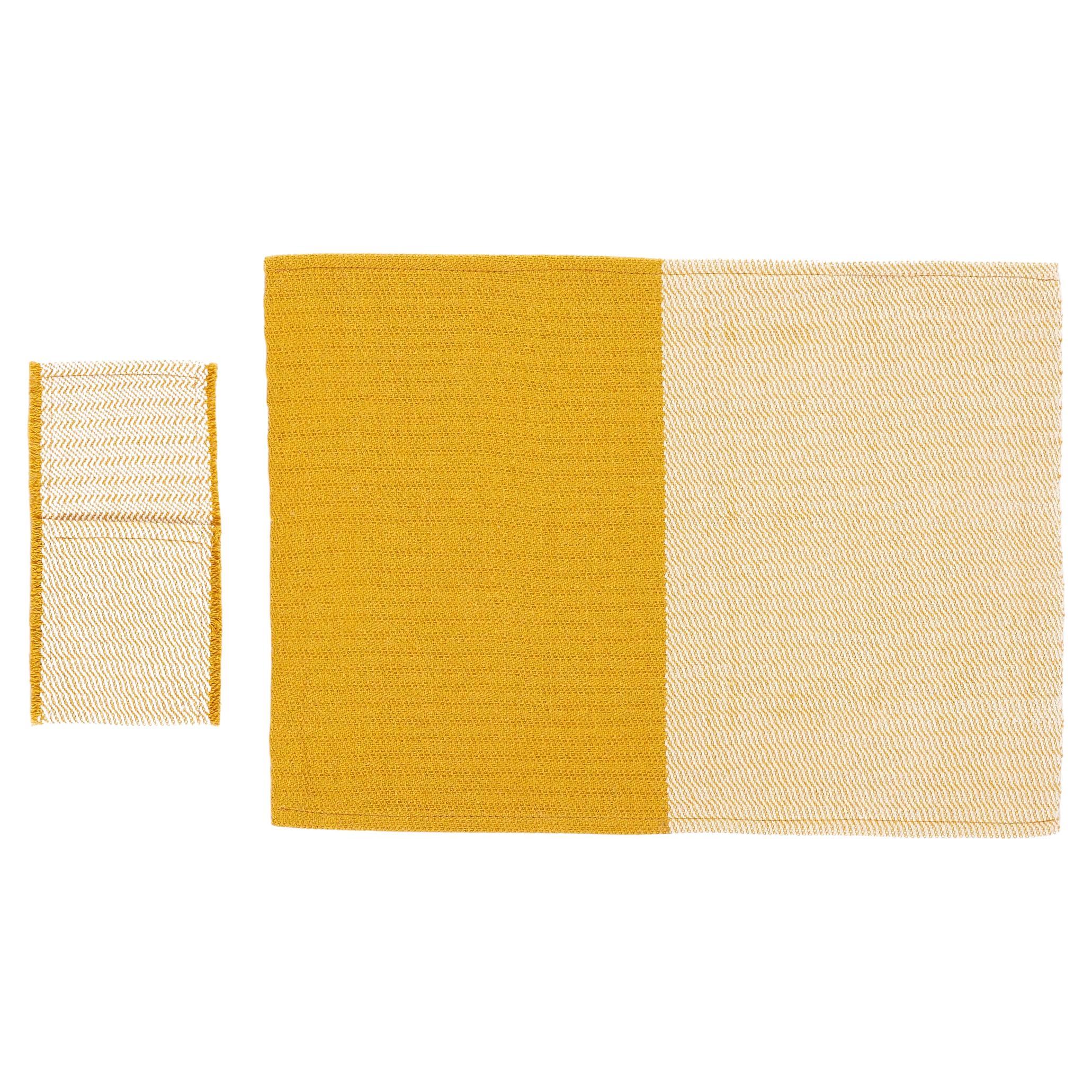 Yellow Placemat Set For Sale