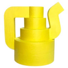 Cafetière H jaune Plakkenpot de Hanna Kooistra